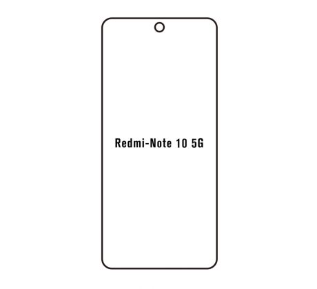 Hydrogel - matná ochranná fólia - Xiaomi Redmi Note 10 5G 