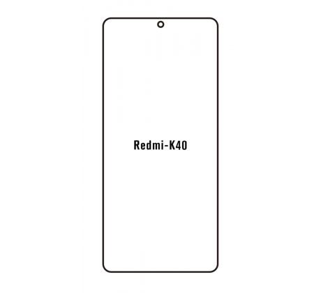 Hydrogel - matná ochranná fólia - Xiaomi Redmi K40  