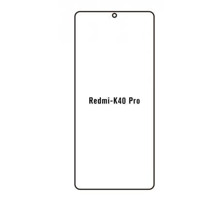 Hydrogel - matná ochranná fólia - Xiaomi Redmi K40 Pro 