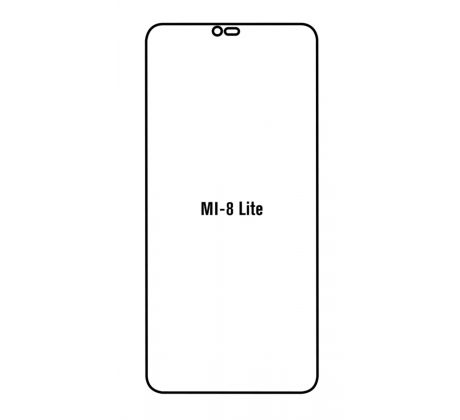 Hydrogel - matná ochranná fólia - Xiaomi Mi 8 Lite 