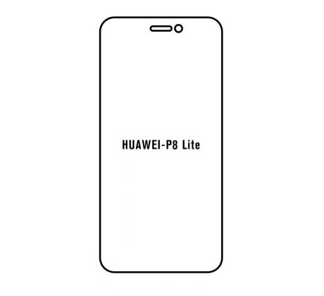 Hydrogel - matná ochranná fólia - Huawei P8 Lite 2017