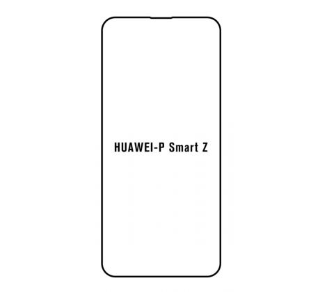 Hydrogel - matná ochranná fólia - Huawei P Smart Z 