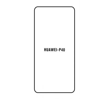 Hydrogel - matná ochranná fólia - Huawei P40  