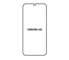 Hydrogel - matná ochranná fólia - Samsung Galaxy A40 