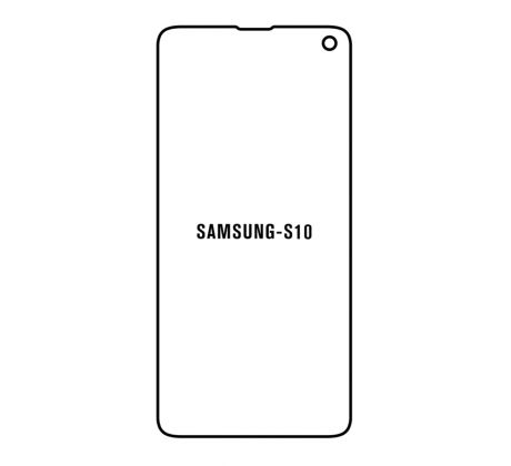 Hydrogel - matná ochranná fólia - Samsung Galaxy S10 G973F 