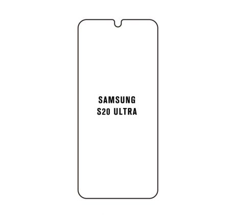 Hydrogel - matná ochranná fólia - Samsung Galaxy S20 Ultra 