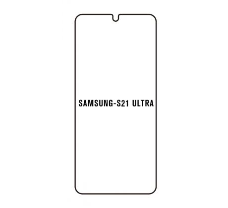 Hydrogel - matná ochranná fólia - Samsung Galaxy S21 Ultra 5G