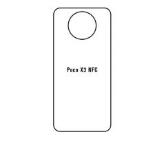 Hydrogel - zadná ochranná fólia - Xiaomi Poco X3 NFC
