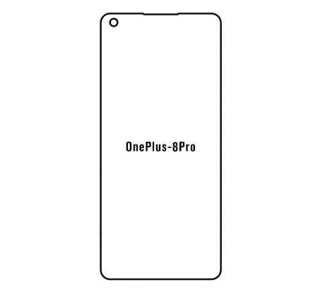 Hydrogel - matná ochranná fólia - OnePlus 8 Pro