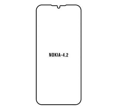 Hydrogel - matná ochranná fólia - Nokia 4.2
