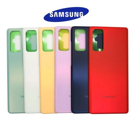 Samsung Galaxy S20 FE/S20 FE 5G - Zadný kryt - oranžový (náhradný diel)