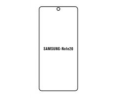 Hydrogel - matná ochranná fólia - Samsung Galaxy Note 20, typ 2