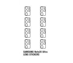 Hydrogel - ochranná fólia zadnej kamery - Samsung Galaxy Note 20 Ultra - 8ks v balení, typ 3