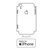 Hydrogel - zadná ochranná fólia (full cover) - iPhone XR - typ výrezu 3