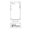Hydrogel - matná zadná ochranná fólia (full cover) - iPhone 8 Plus - typ výrezu 3