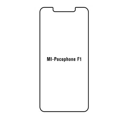 Hydrogel - matná ochranná fólia - Xiaomi Pocophone F1