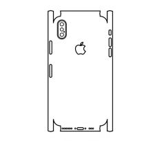 Hydrogel - zadná ochranná fólia (full cover) - iPhone XS - typ 3