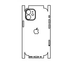 Hydrogel - zadná ochranná fólia (full cover) - iPhone 12 mini - typ 5