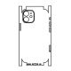 Hydrogel - zadná ochranná fólia (full cover) - iPhone 12 mini - typ výrezu 5