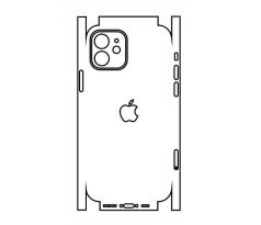 Hydrogel - zadná ochranná fólia (full cover) - iPhone 12 - typ 8