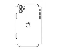 Hydrogel - zadná ochranná fólia (full cover) - iPhone 11 - typ 3