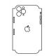 Hydrogel - zadná ochranná fólia (full cover) - iPhone 11 Pro - typ výrezu 5