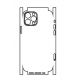 Hydrogel - zadná ochranná fólia (full cover) - iPhone 12 Pro - typ výrezu 6