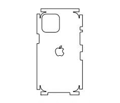 Hydrogel - matná zadná ochranná fólia (full cover) - iPhone 12 Pro Max - typ 9