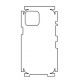 Hydrogel - zadná ochranná fólia (full cover) - iPhone 12 Pro Max - typ výrezu 6
