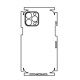 Hydrogel - zadná ochranná fólia (full cover) - iPhone 12 Pro Max - typ výrezu 4