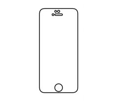 Hydrogel - ochranná fólia - iPhone 5/5C/5S/SE - typ výrezu 3