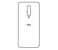 Hydrogel - matná zadná ochranná fólia - OnePlus 7 Pro