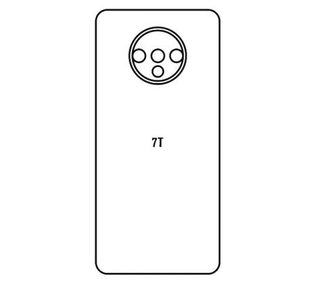 Hydrogel - matná zadná ochranná fólia - OnePlus 7T
