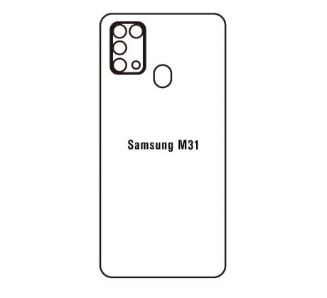Hydrogel - matná zadná ochranná fólia -Samsung Galaxy M31