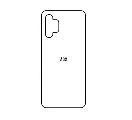 Hydrogel - matná zadná ochranná fólia - Samsung Galaxy A32 4G 