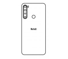 Hydrogel - matná zadná ochranná fólia - Xiaomi Redmi Note 8  