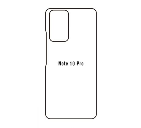 Hydrogel - matná zadná ochranná fólia - Xiaomi Redmi Note 10 Pro 