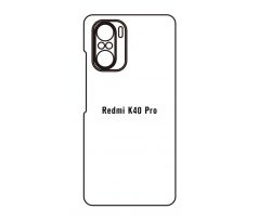 Hydrogel - matná zadná ochranná fólia - Xiaomi Redmi K40 Pro