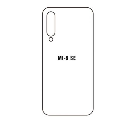 Hydrogel - matná zadná ochranná fólia - Xiaomi Mi 9 SE 