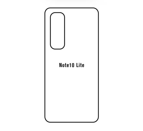 Hydrogel - matná zadná ochranná fólia - Xiaomi Mi Note 10 Lite