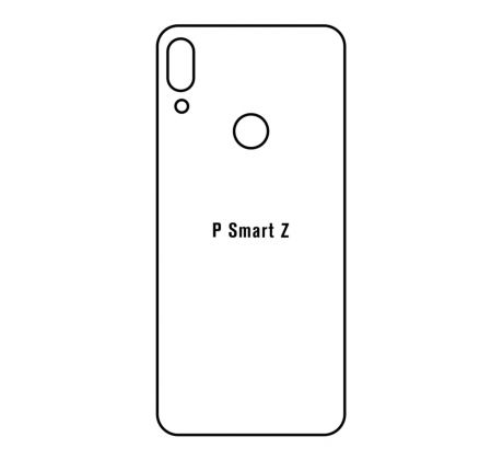 Hydrogel - matná zadná ochranná fólia - Huawei P Smart Z 