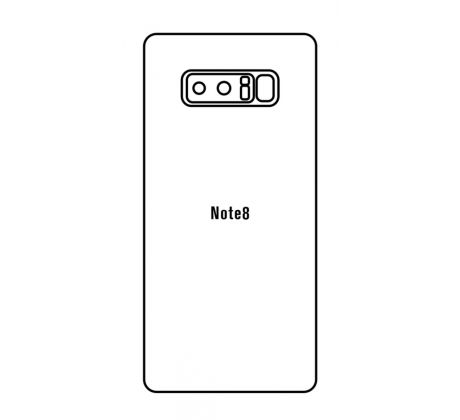 Hydrogel - matná zadná ochranná fólia - Samsung Galaxy Note 8 
