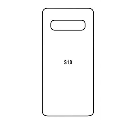 Hydrogel - matná zadná ochranná fólia - Samsung Galaxy S10 G973F