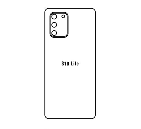 Hydrogel - matná zadná ochranná fólia - Samsung Galaxy S10 Lite