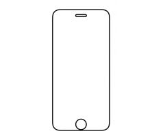 Hydrogel - ochranná fólia - iPhone 6/6S - typ výrezu 2