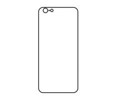 Hydrogel - zadná ochranná fólia - iPhone 6/6S - typ výrezu 2