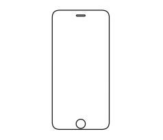 Hydrogel - ochranná fólia - iPhone 6 Plus/6S Plus - typ výrezu 2