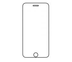 Hydrogel - ochranná fólia - iPhone 7 Plus/8 Plus - typ výrezu 2