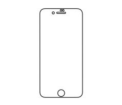 Hydrogel - ochranná fólia - iPhone 7 Plus/8 Plus - typ výrezu 6