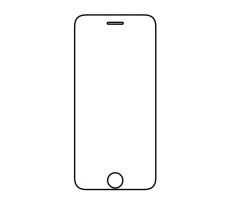 Hydrogel - ochranná fólia - iPhone 7/8/SE 2020/SE 2022 - typ výrezu 4
